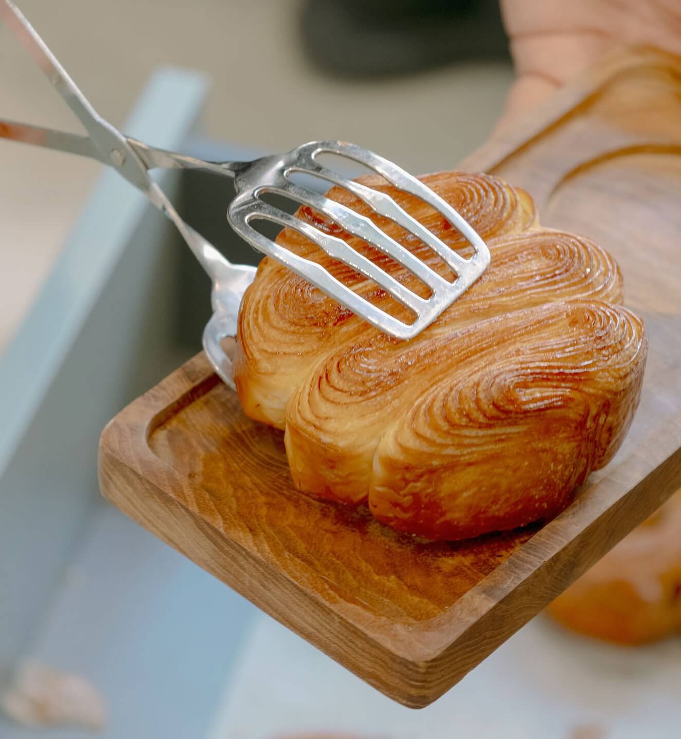 Freshly baked pastry served at N1 Coffee Milano